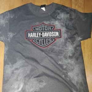 Harley Davidson Acid Wash Winterville, NC Freedom Bell 2019 Shirt, Mens Large